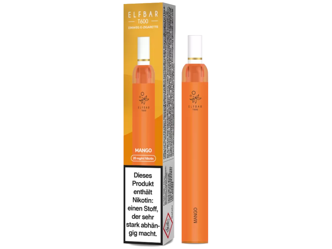 Elfbar T600 Mango 2% Nikotin – jetzt bei semyshop.de online bestellen